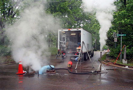 安达CIPP热固化修复技术