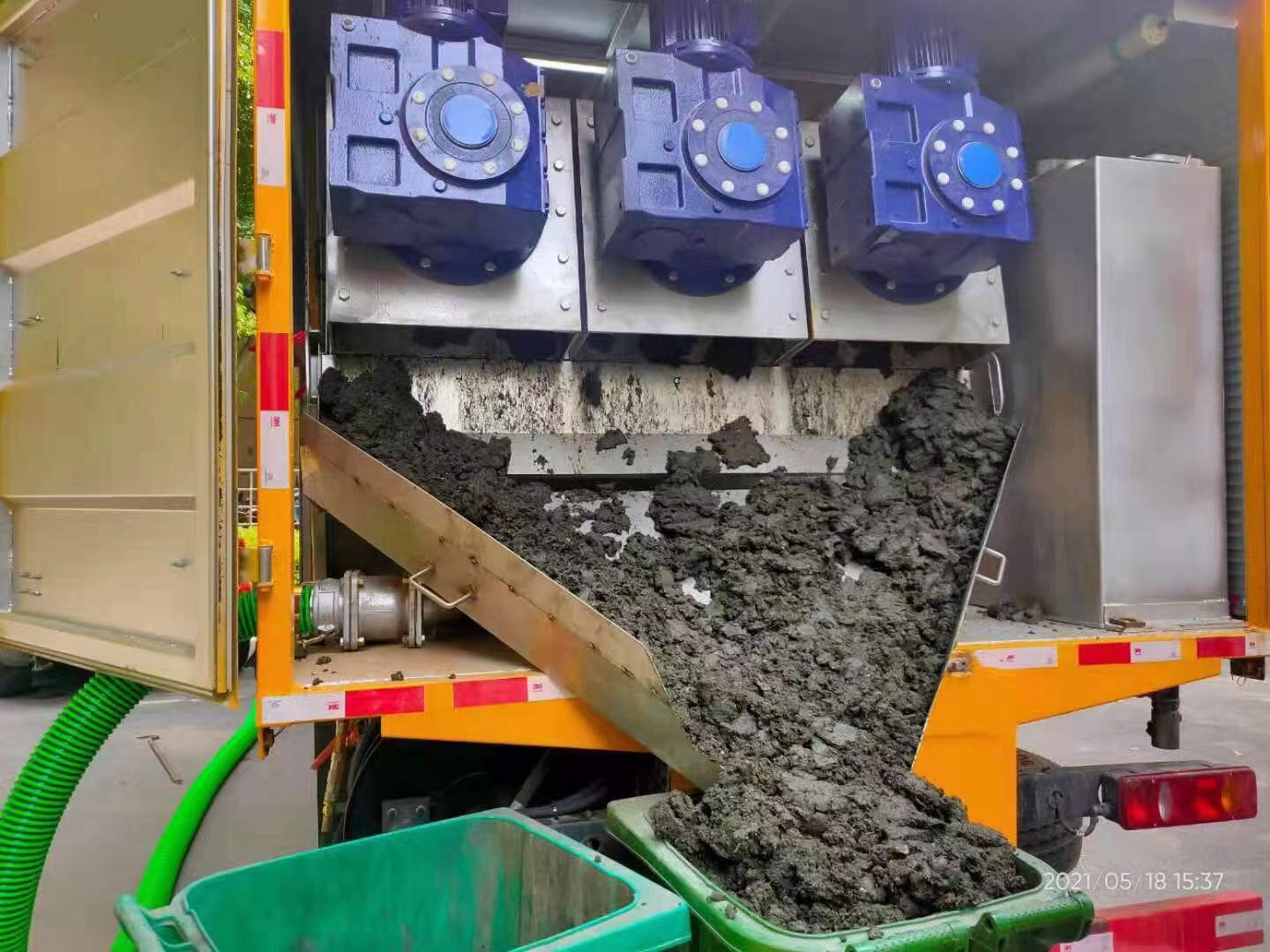 安达化粪池清掏城市维护站-泥浆净化干湿分离处理